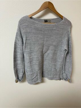 Habitat Light Gray- blue  Knit Women's Sweater size S